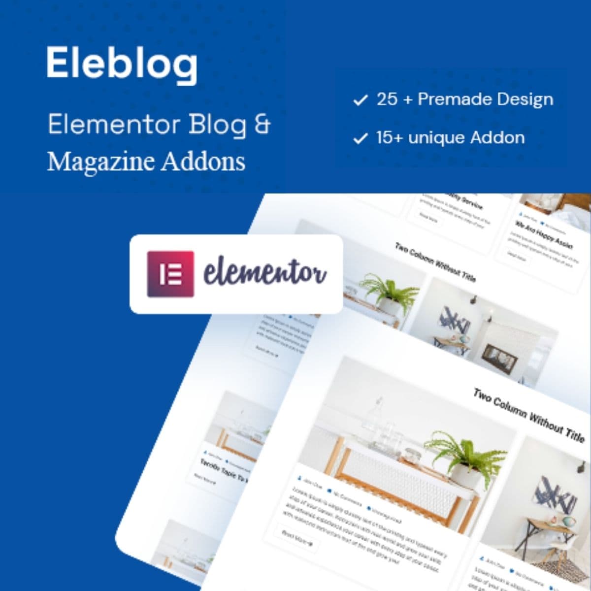 Eleblog - Elementor میگزین and Blog Addons