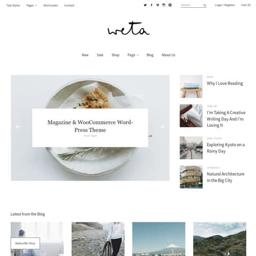 ElmaStudio Weta Tema WordPress