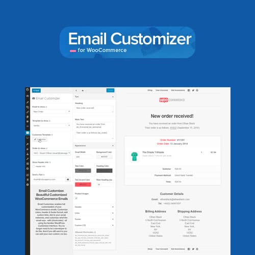 Correo Customizer para WooCommerce