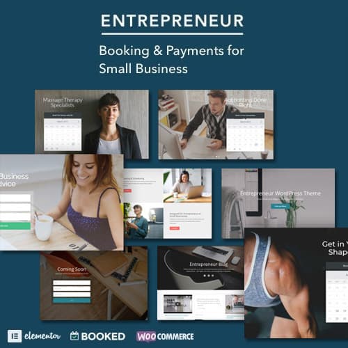 Entrepreneur - Бронирование for Small Бизнесes