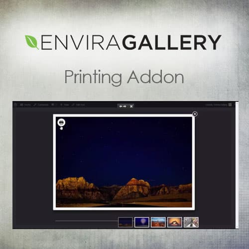 Envira گیلری - Printing Addon