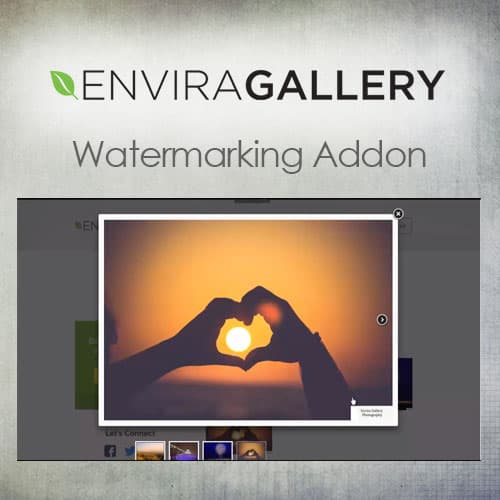Envira Galerij - Watermarking Addon