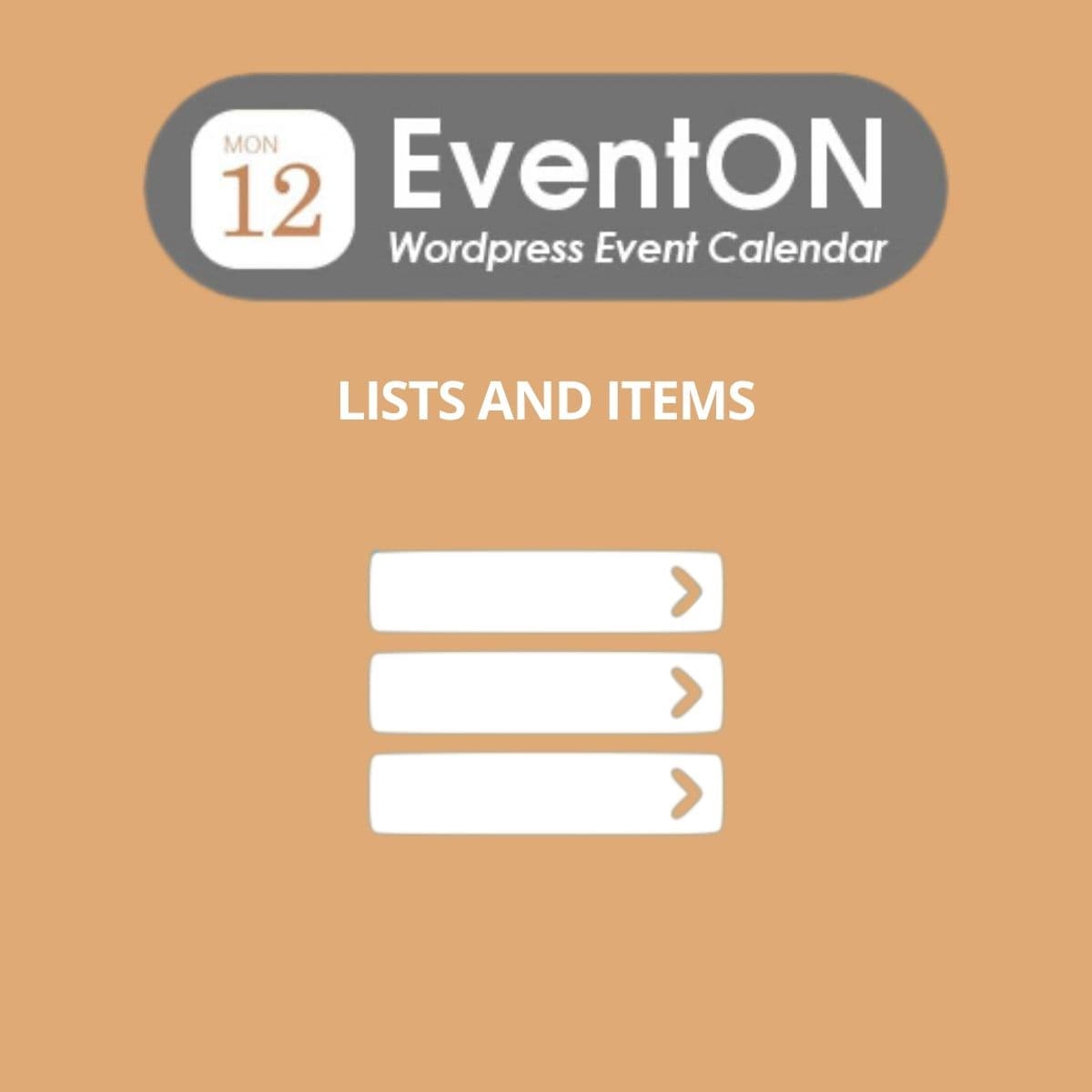 EventOn 事件列表和項目