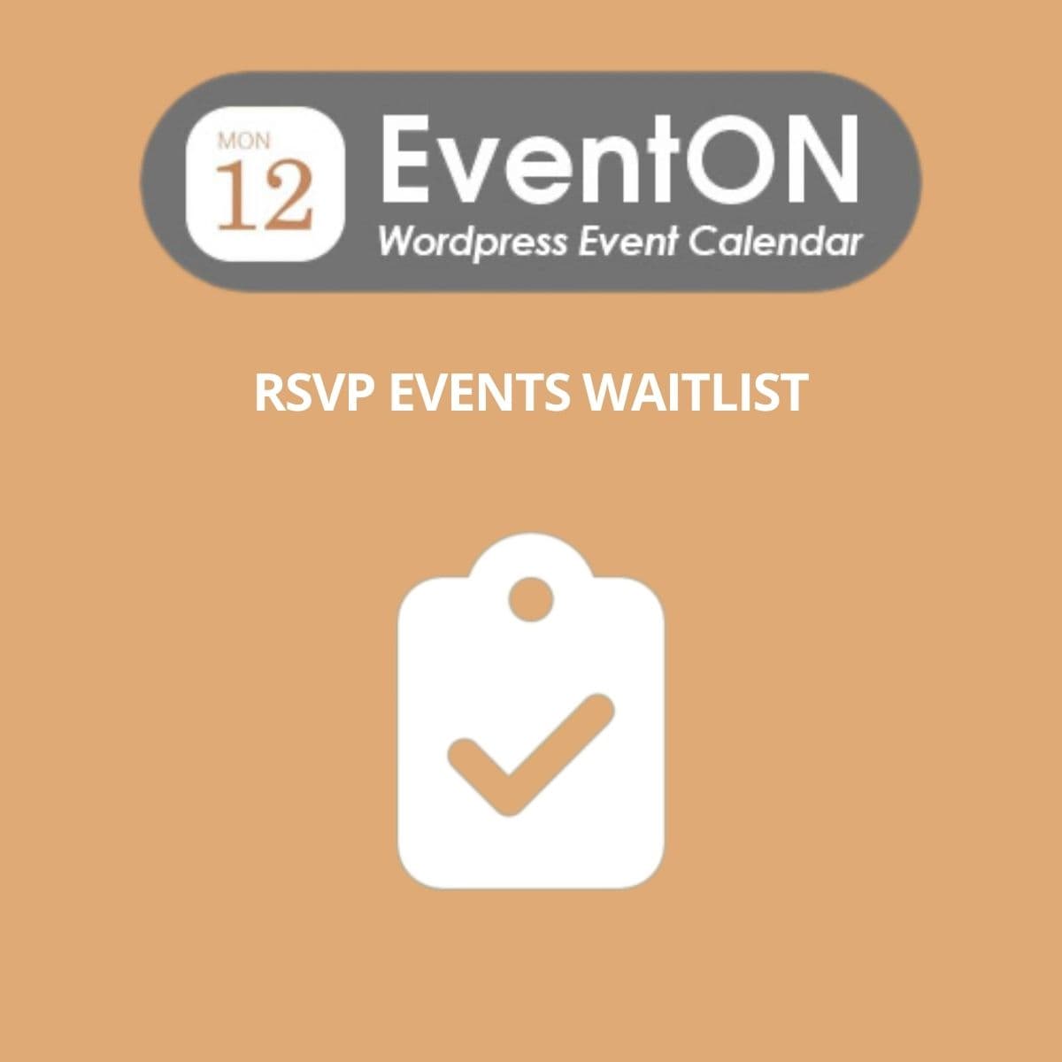قائمة الانتظار لأحداث RSVP EventOn
