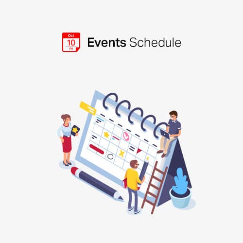Events Schedule WP 플러그인
