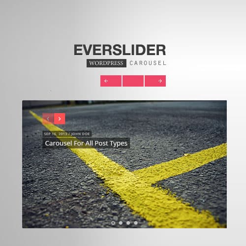 Everslider - 響應式 WordPress Carousel 外掛