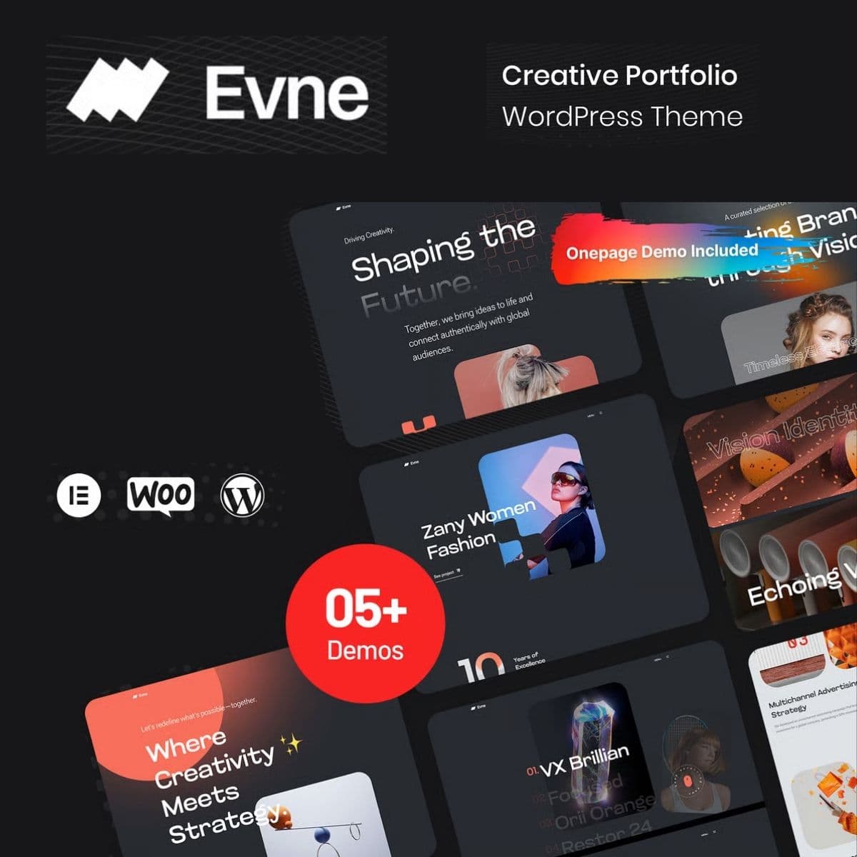 Evne - Yaratıcı Portföy WordPress Teması