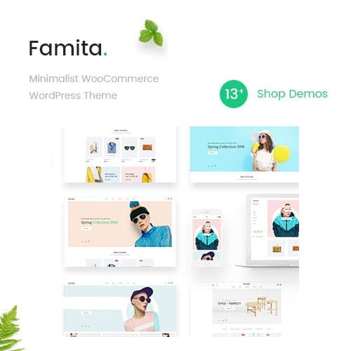 Famita - Minimalist WooCommerce Tema WordPress