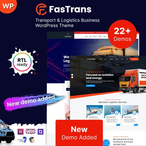 Fastrans - Logistics WordPress Teması