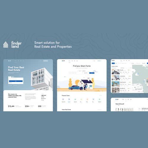 Finderland - Нерухомість Тема WordPress