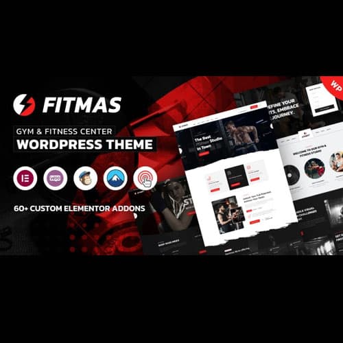 Fitmas - Palestra & Fitness Center Tema WordPress