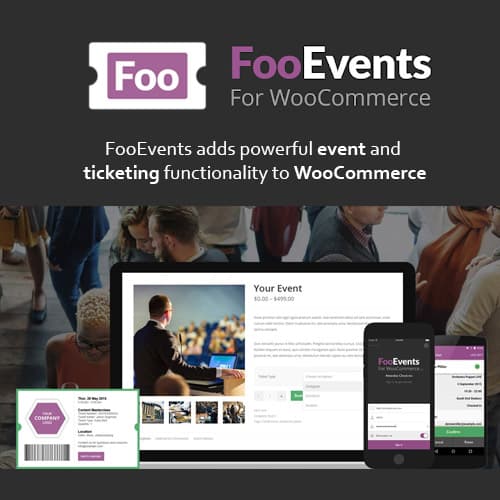 FooEvents WooCommerce এর জন্য