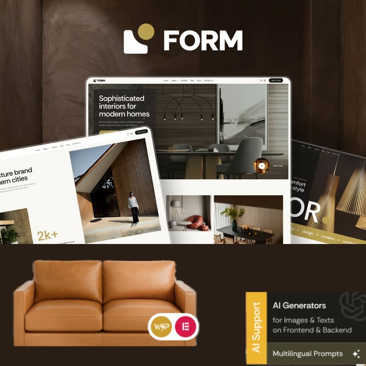 Form - Arquitectura & Interior Diseño Tema de WordPress