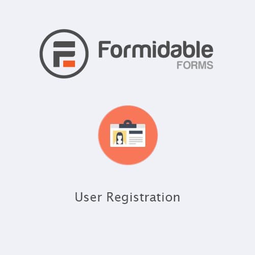 Formidable表單s -使用者 Registration