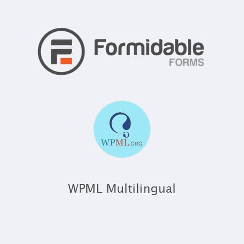 Formidable表單s - WPML Multilingual
