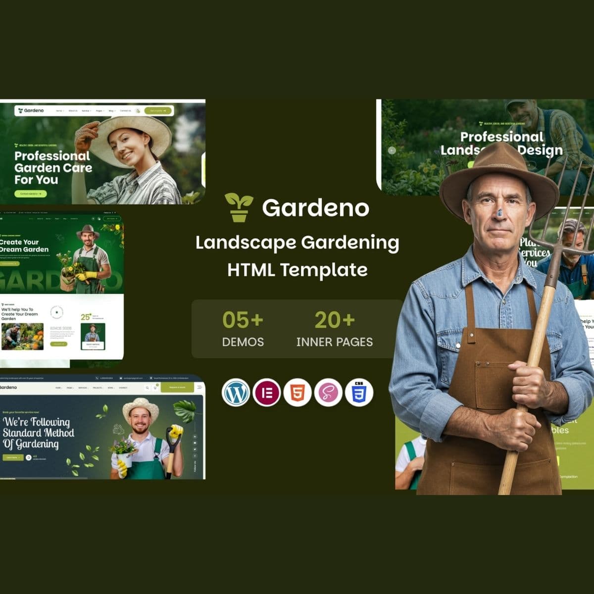 Gardeno - Gardening and Landscaping Tema de WordPress