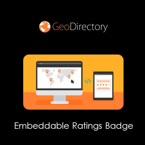 GeoDirectory Embeddable評分s Badge