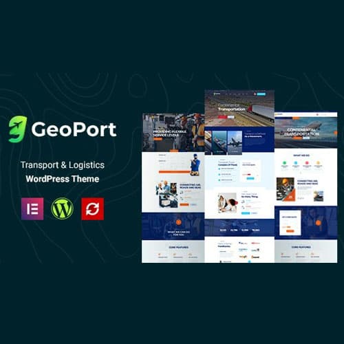 Geoport - Transport & Logistics WordPress Teması