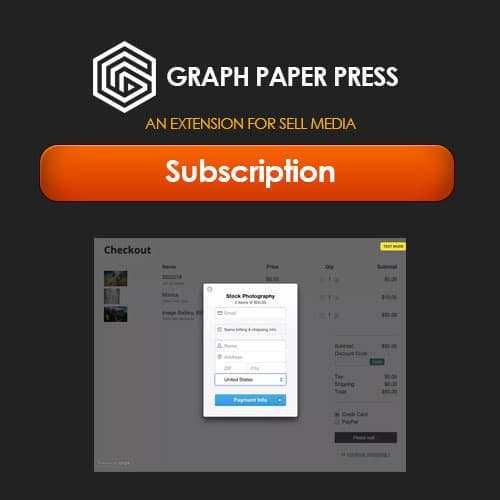 Graph Paper Press Sell Media 訂閱