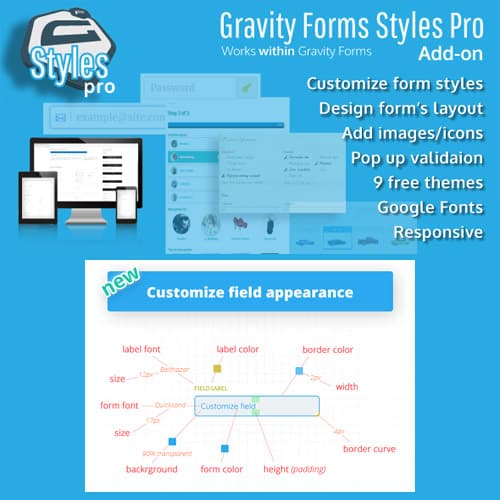 Gravity-Formulars Styles Pro Add-on