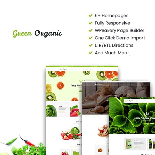Greenorganic - WooCommerce Θέμα WordPress