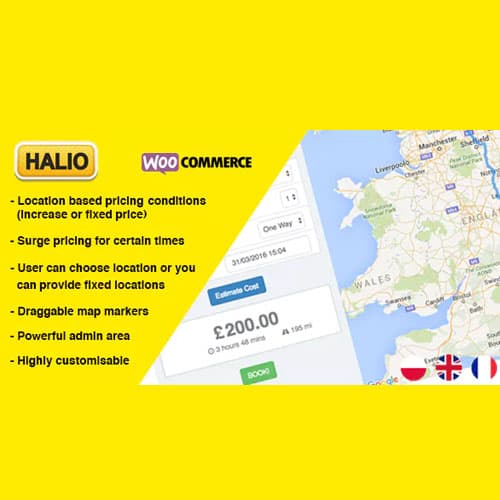 Halio: WooCommerce Taxi Boeking Plugin