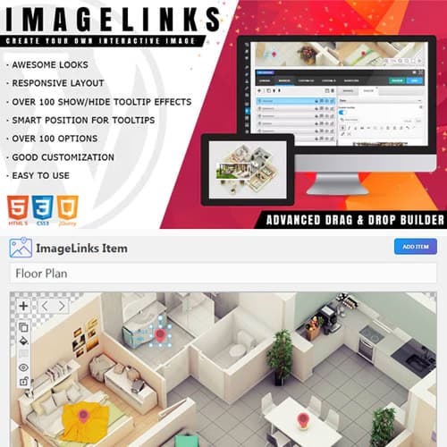 ImageLinks - Interactive Image Trình Tạo cho WordPress
