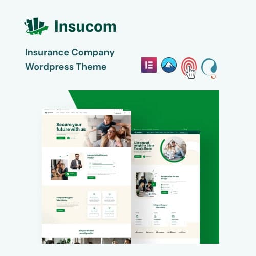 Insucom - Insurance Тема WordPress