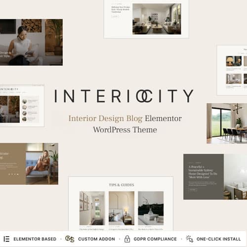 Interiocity - Home Decor Blog and Interior ডিজাইন ম্যাগাজিন ওয়ার্ডপ্রেস থিম