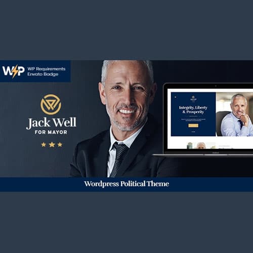 Jack Well | Elections Campaign & Political Temă WordPress