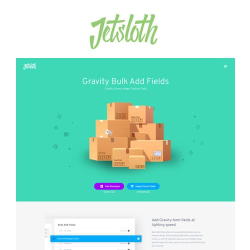 Jetsloth - Gravity Formuliers Bulk Add Fields