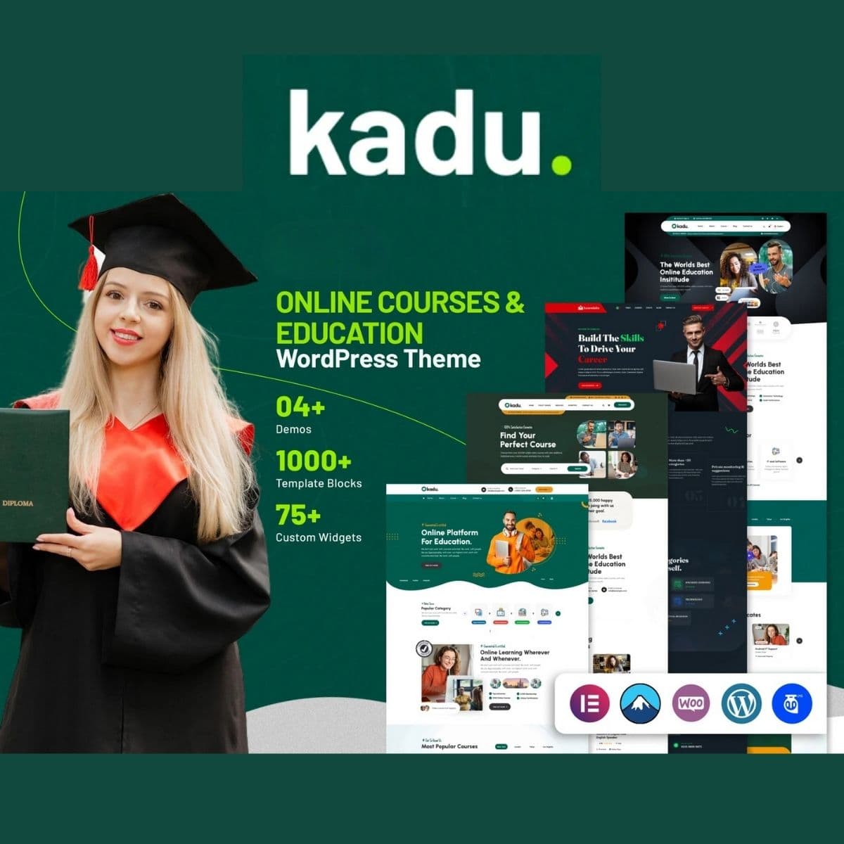 Kadu - Bildung WordPress-Theme