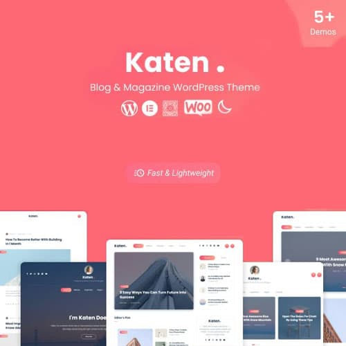 Katen - Blog & Rivista Tema WordPress
