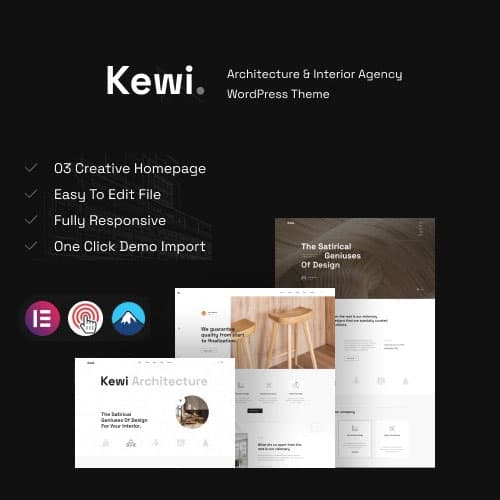 Kewi - Architecture & Interior এজেন্সি ওয়ার্ডপ্রেস থিম