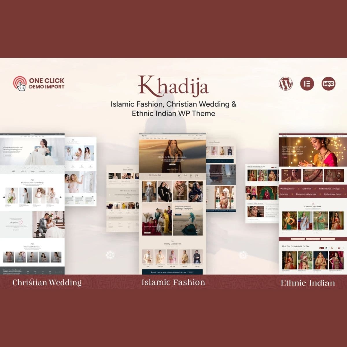 Khadija - Мода WooCommerce Theme