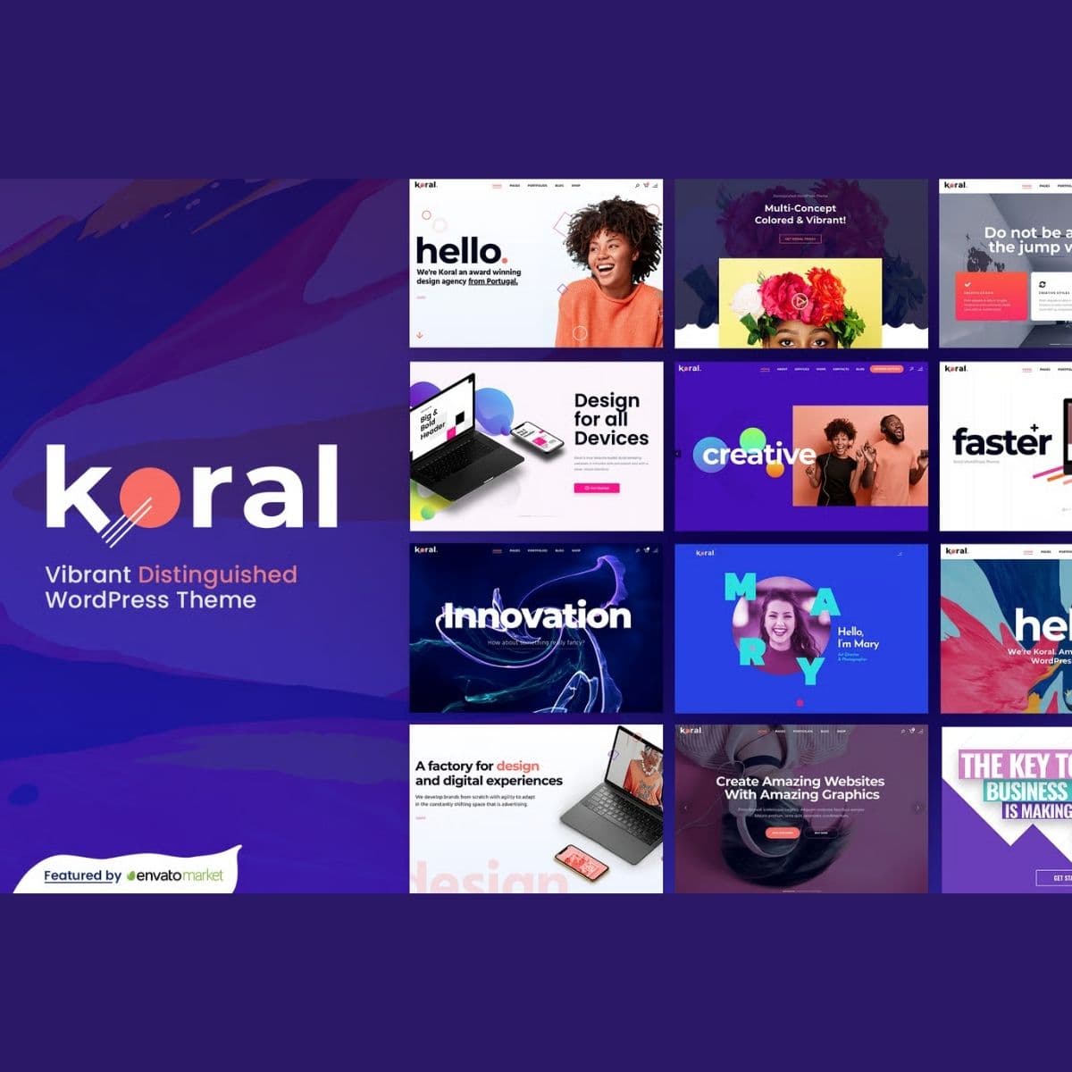 Koral - Multi-Concept WordPress Teması