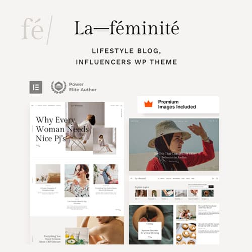 LaFeminite - Personal Blog WordPress主題