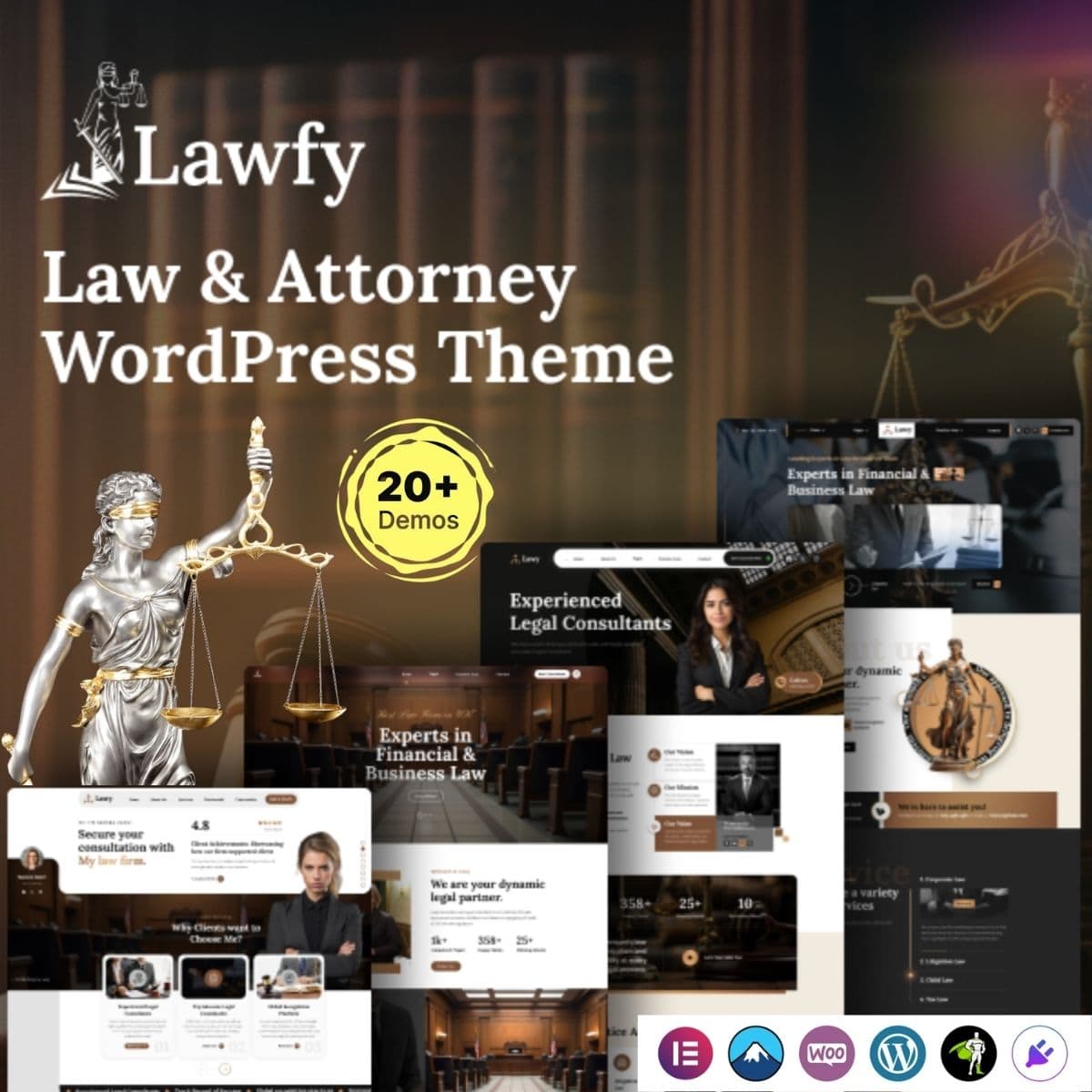 Lawfy – Lawyer ورڈپریس تھیم