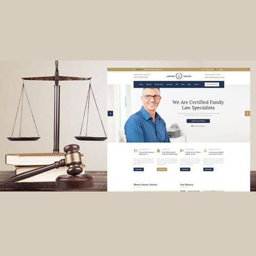 Lawyer & Justice - Θέμα WordPress for Lawyers Attorneys and Law Firm