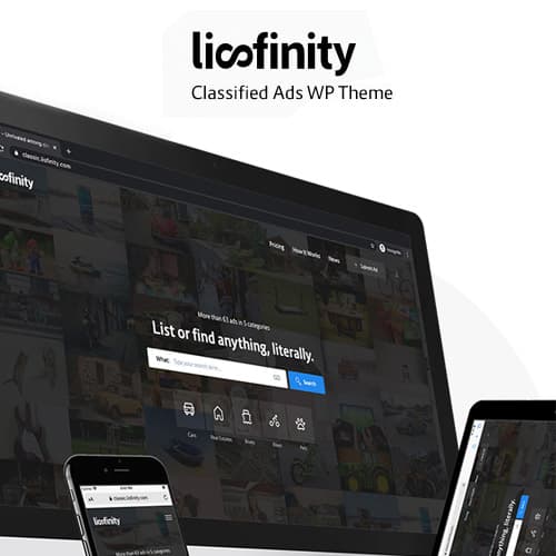 Lisfinity - Classified Ads Tema WordPress