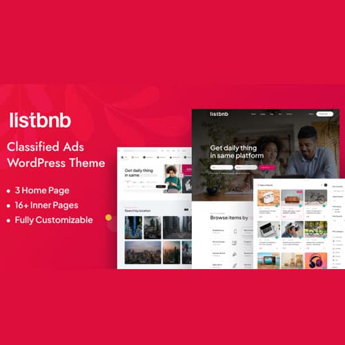 Listbnb - Classified Ads Tema WordPress