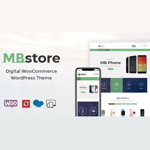 MBStore - Digital WooCommerce Tema WordPress