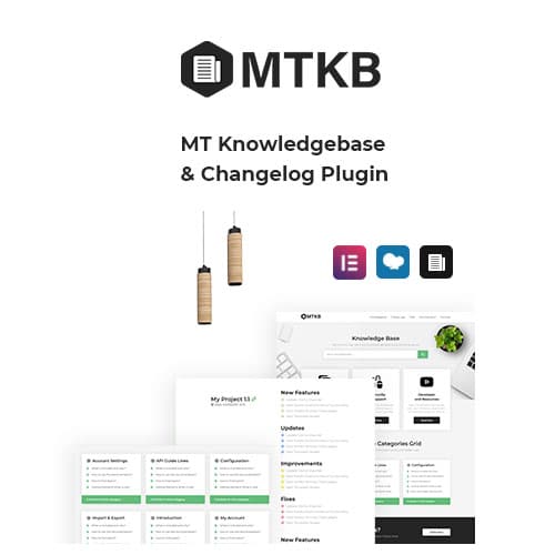 MT Knowledgebase & Changelog WordPress 插件