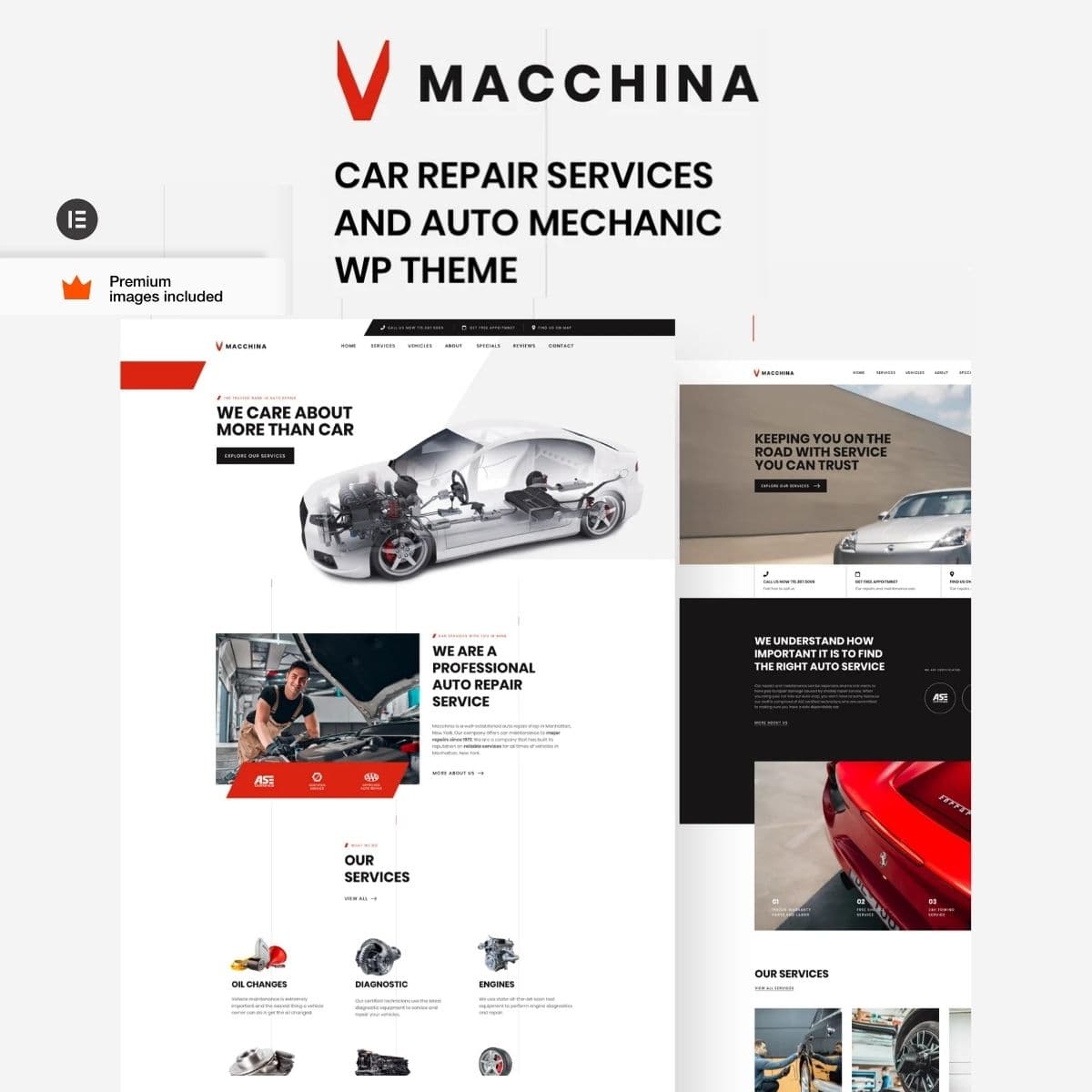 Macchina - Auto Repair ธีม WordPress