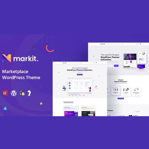 Markite - デジタル マーケットプレイス WooCommerce WordPressテーマ