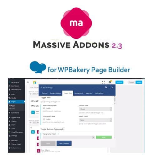 Massive Addons for WPBakery Page بلڈر