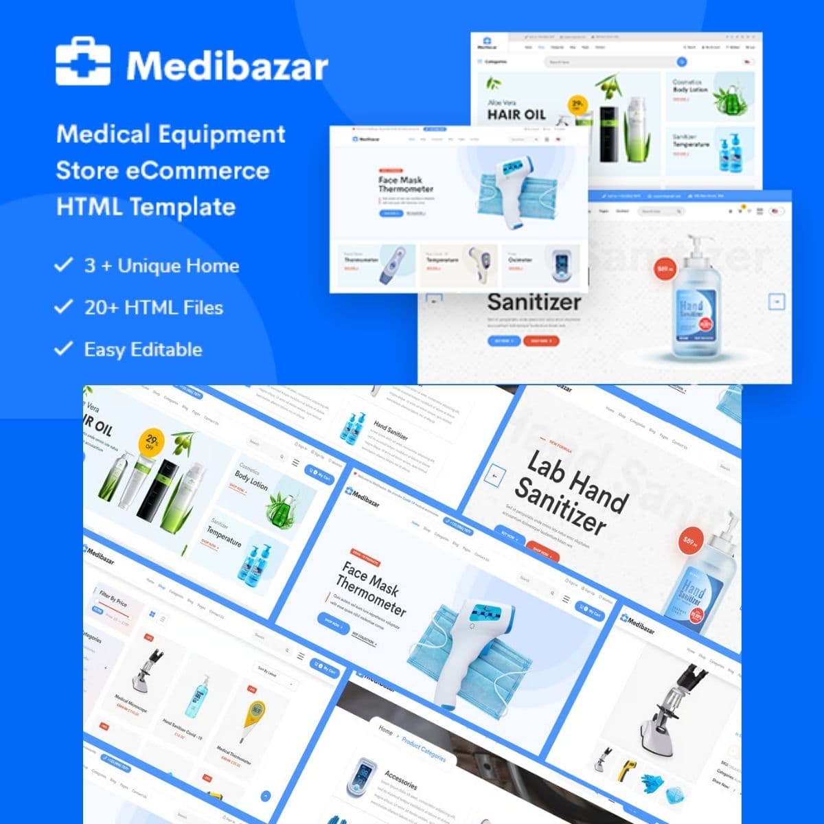 Medibazar - メディカル WooCommerce Theme