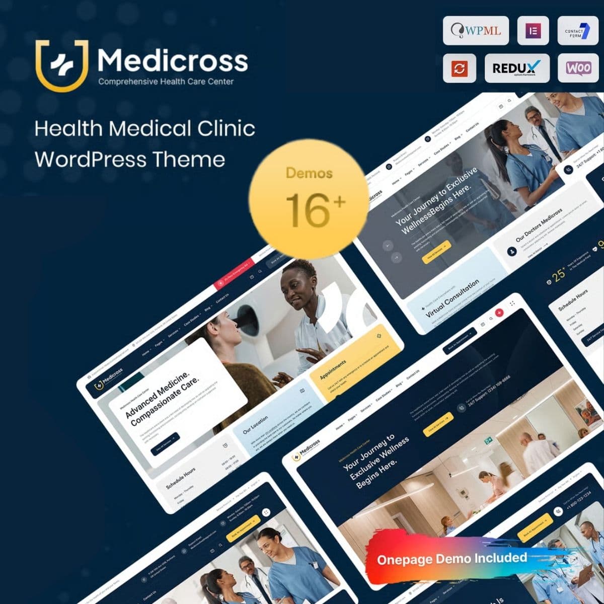 Medicross - Medical Theme WordPress