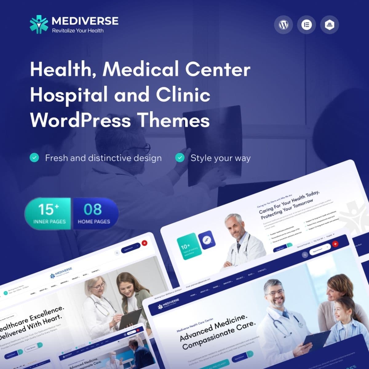 Mediverse - Health Medical Clinic Theme WordPress