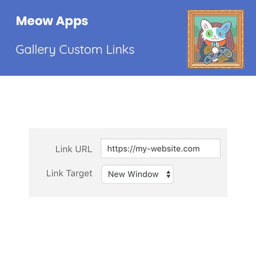 Meow Apps แกลเลอรี Custom Links Pro